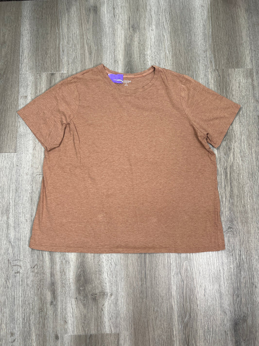Top Short Sleeve Basic By Lands End  Size: 1x