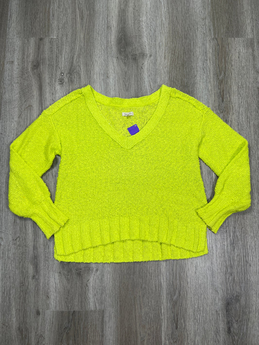 Green Sweater Pilcro, Size Xxs