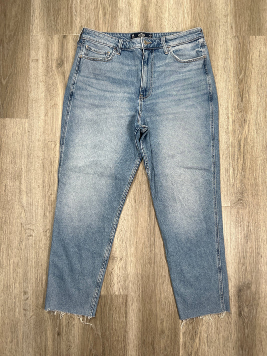 Blue Denim Jeans Straight Hollister, Size 14