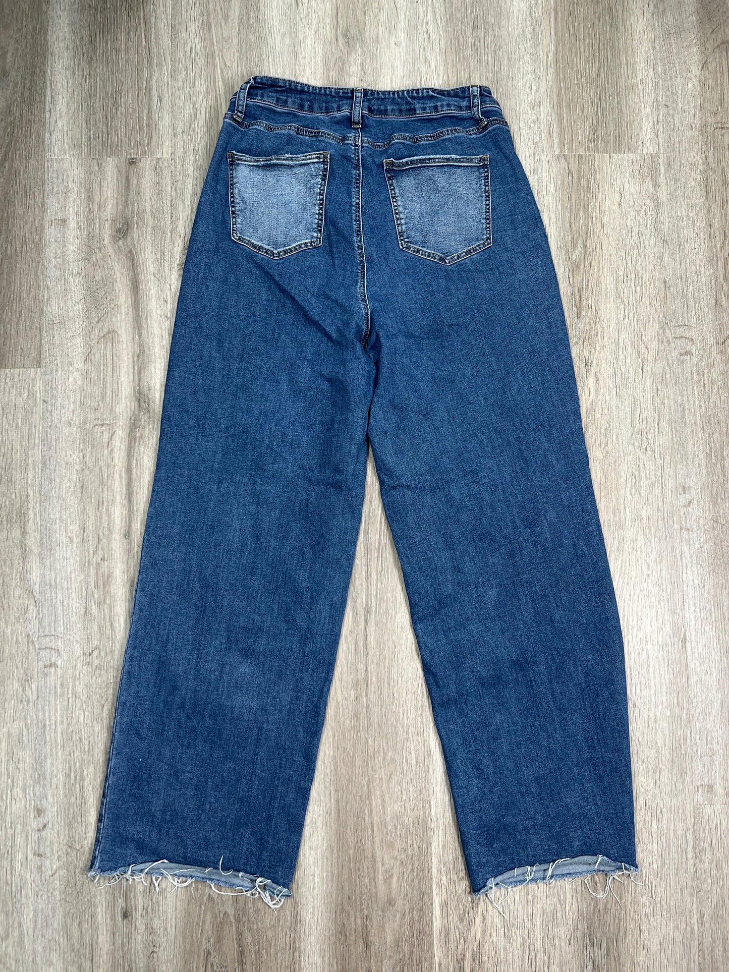 Blue Denim Jeans Boot Cut Clothes Mentor, Size 16