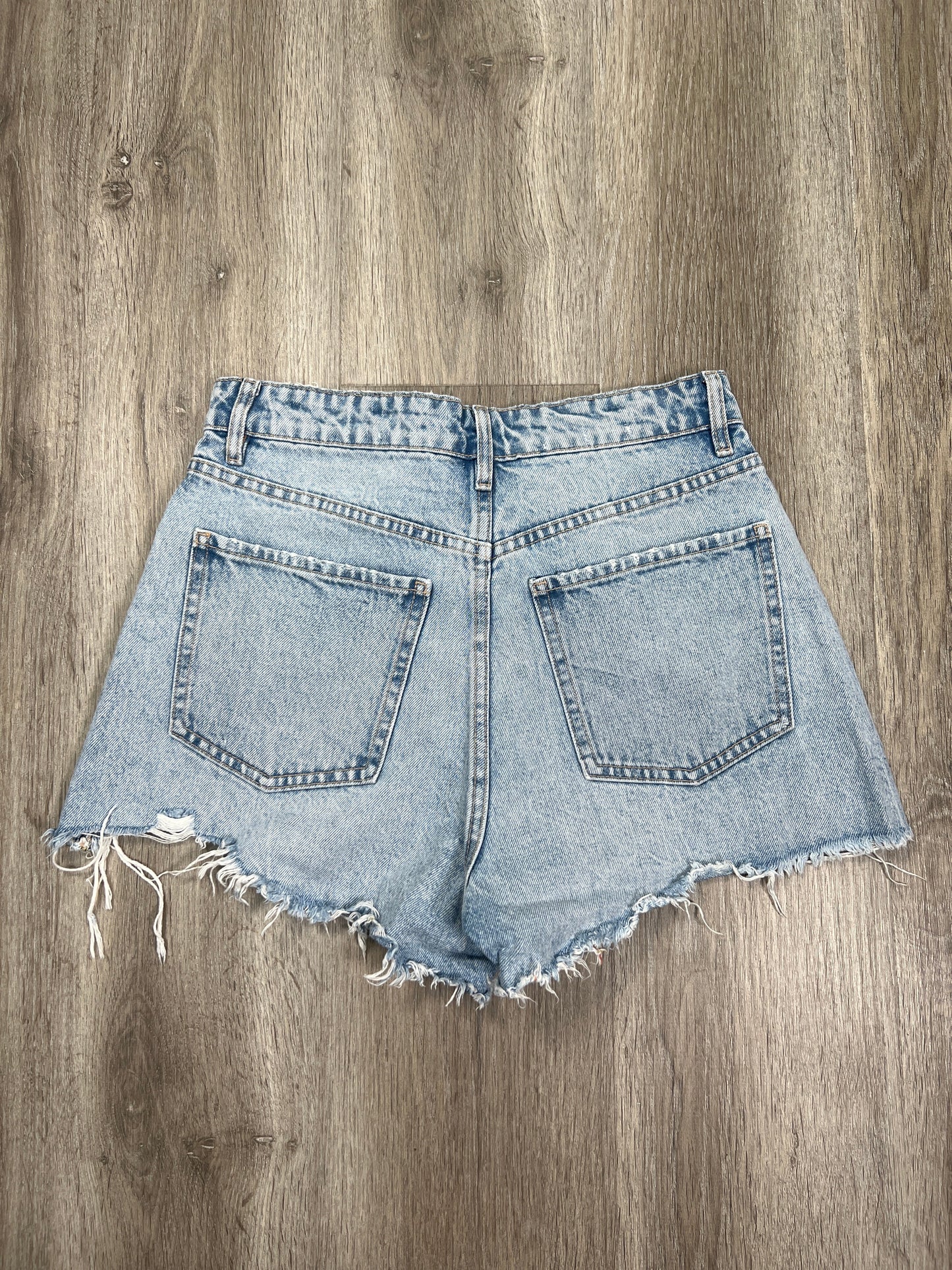 Blue Denim Shorts Zara, Size S