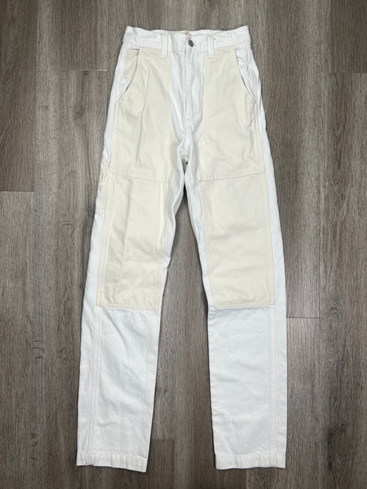 White Denim Jeans Straight Madewell, Size 00