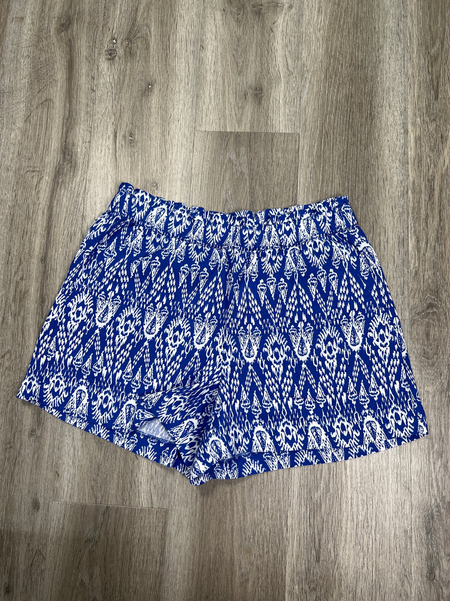 Blue & White Shorts Loft, Size M