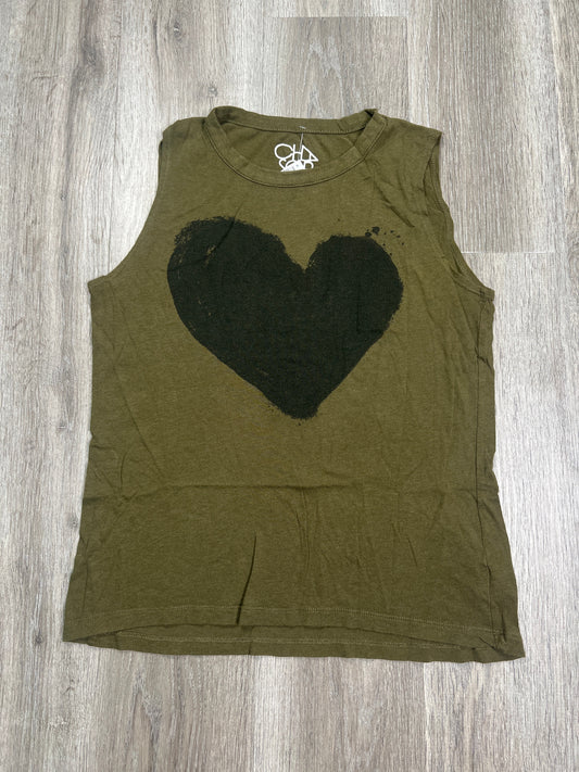 Green Tank Top Evereve, Size M