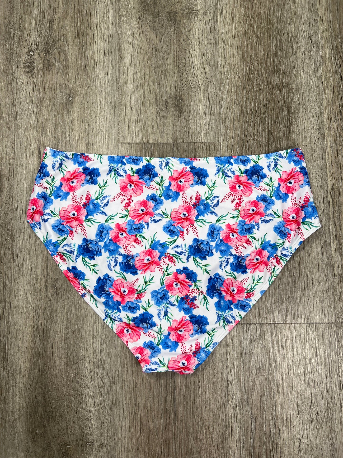 Floral Print Swimsuit Bottom Shein, Size 3x