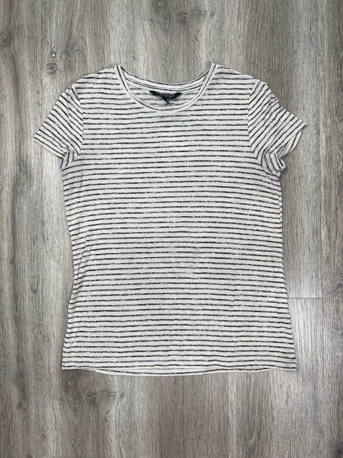 Striped Pattern Top Short Sleeve Liverpool, Size Xs