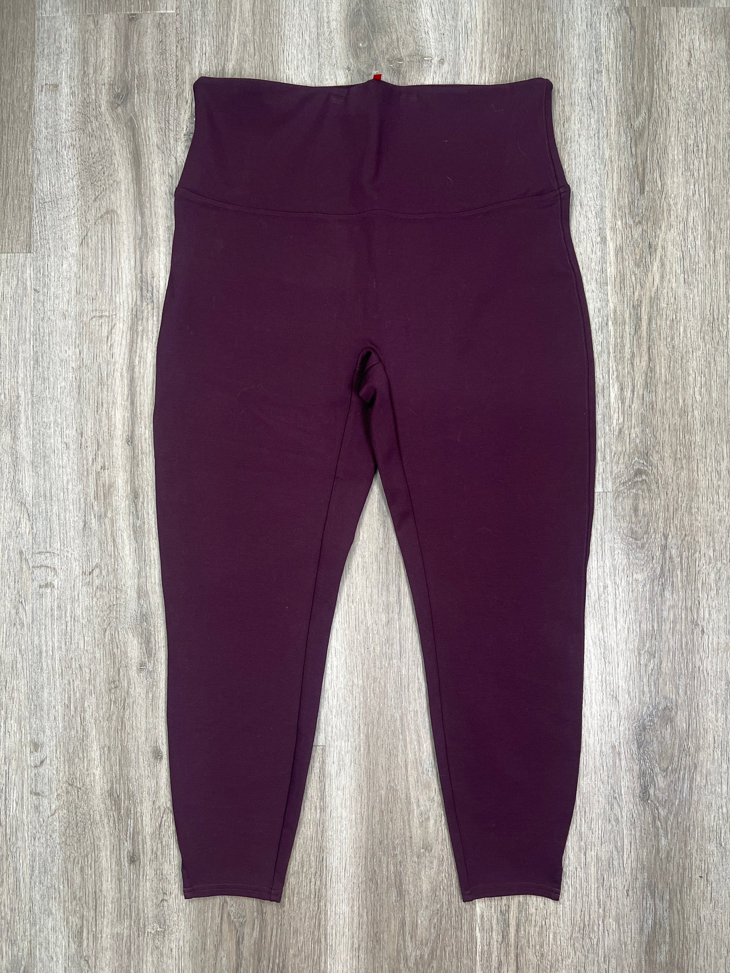 Purple Pants Leggings Spanx, Size 2x