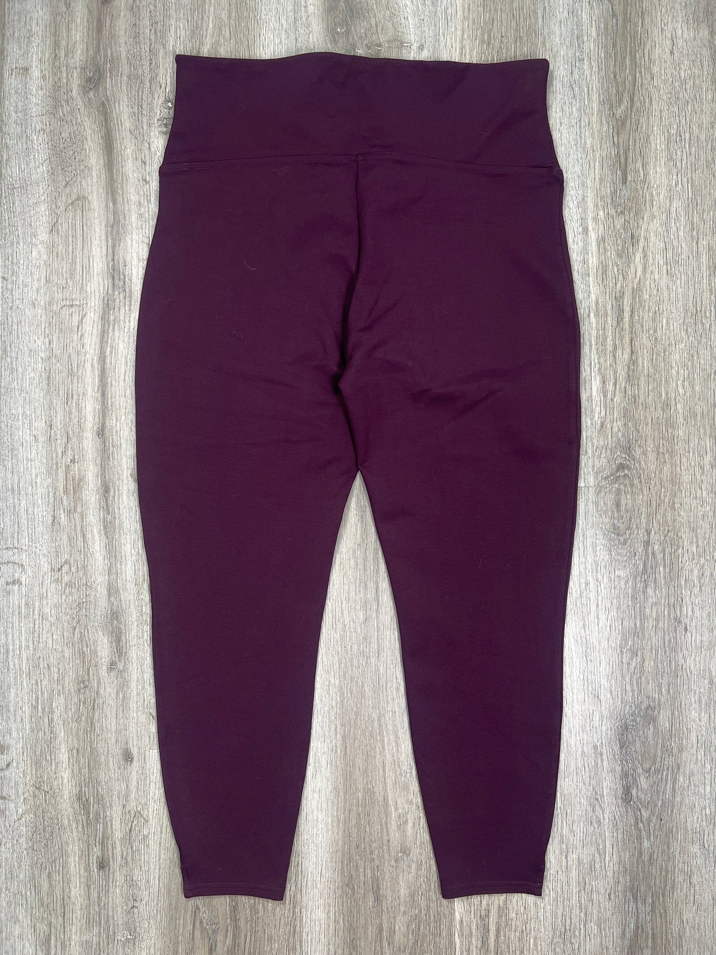 Purple Pants Leggings Spanx, Size 2x
