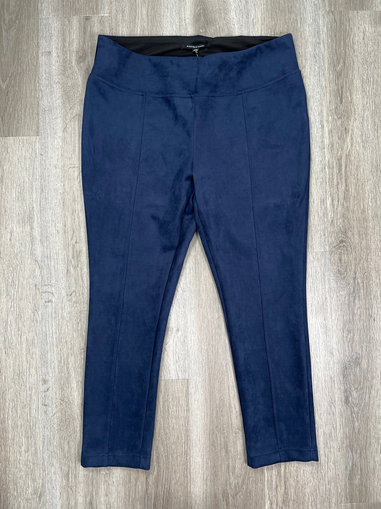 Navy Pants Leggings Andrew Marc, Size Xxl