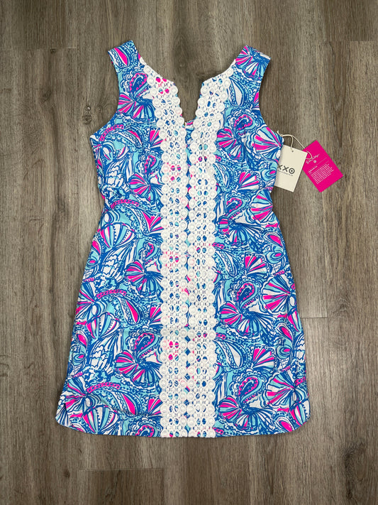 Blue & Pink Dress Casual Short Target-designer, Size M