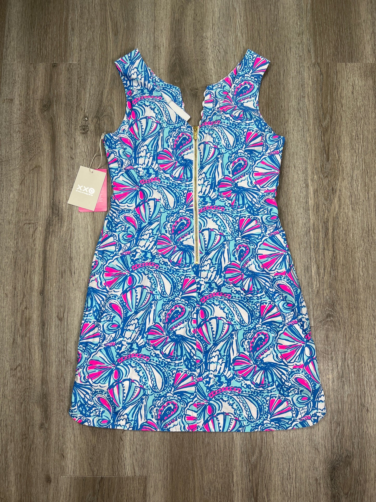 Blue & Pink Dress Casual Short Target-designer, Size M