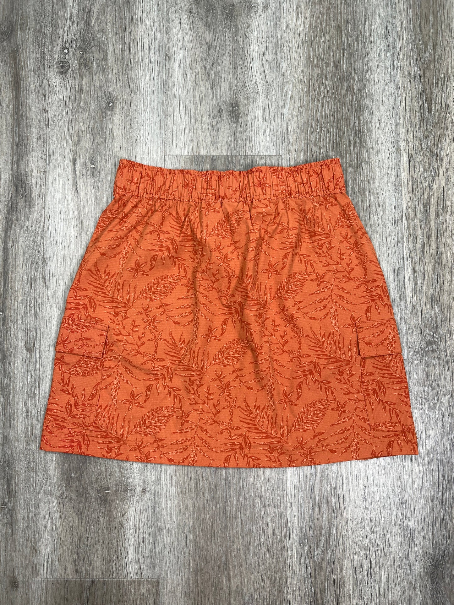 Orange Athletic Skirt ASPEN, Size S