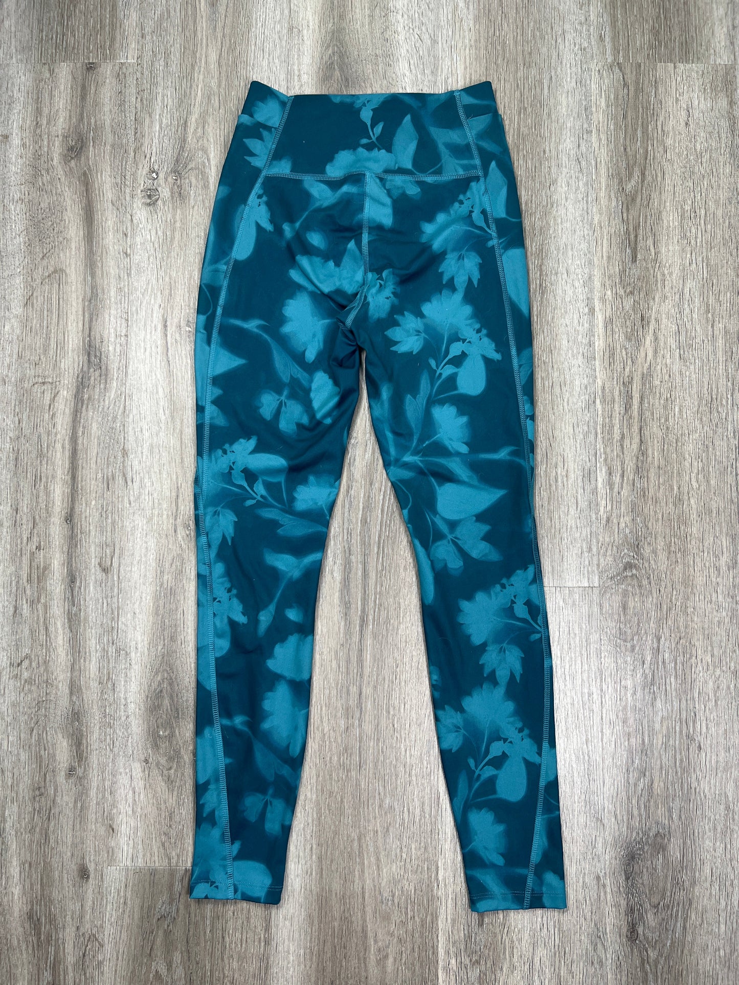 Teal Athletic Leggings All In Motion, Size Xs