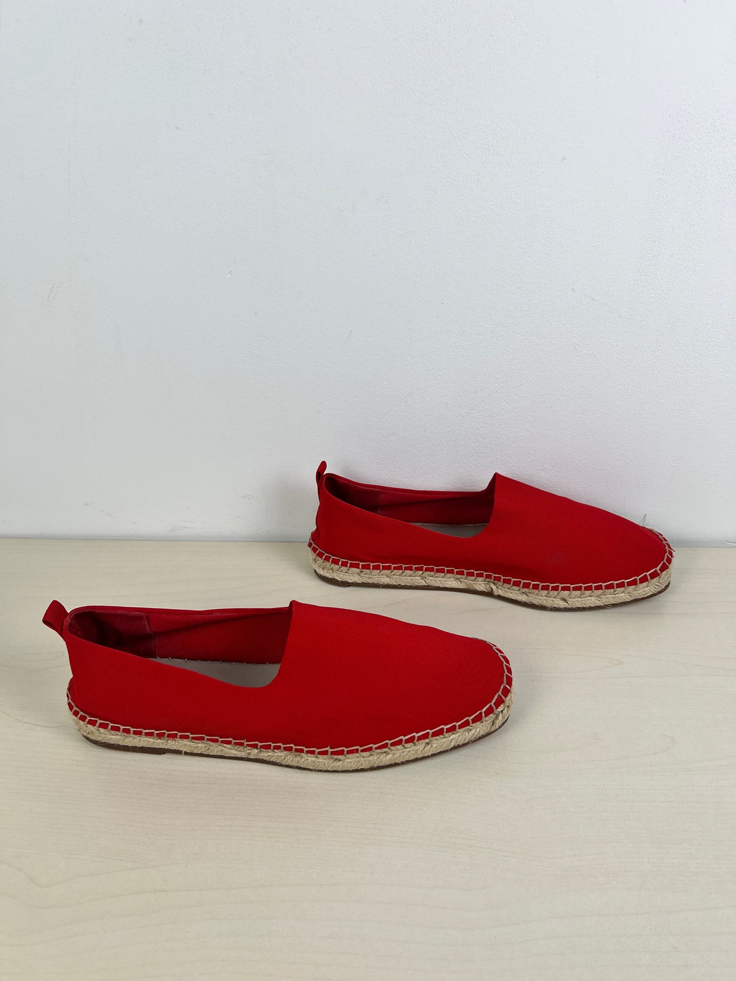 Red Shoes Flats 1.state, Size 8.5
