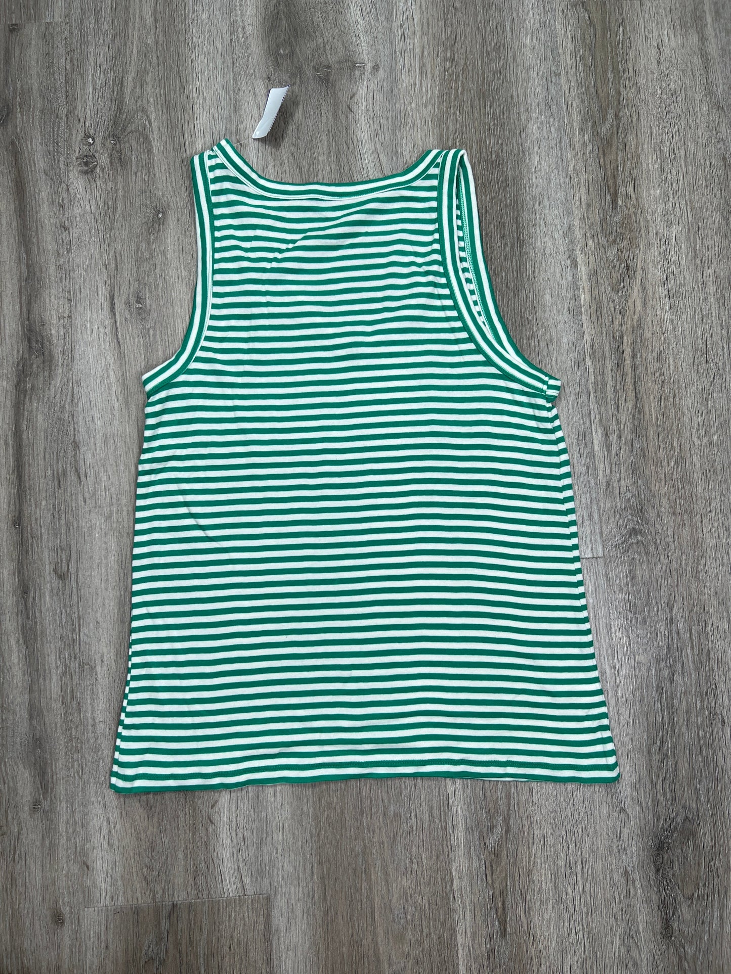 Striped Pattern Tank Top Loft, Size Xl