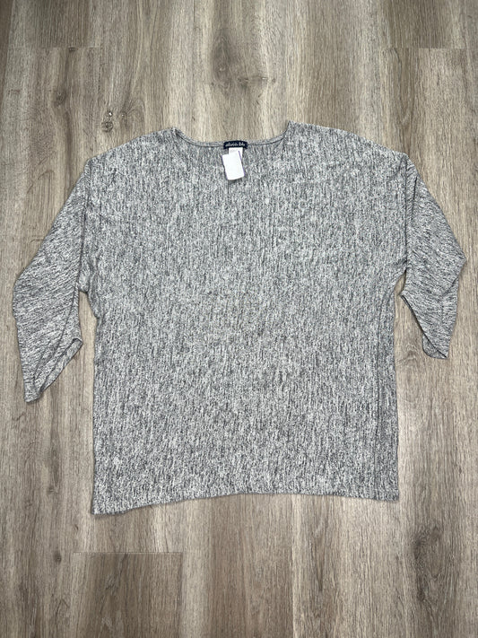 Grey Top Long Sleeve Olivia Blu, Size L