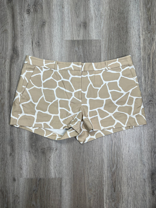 Animal Print Shorts Michael By Michael Kors, Size L