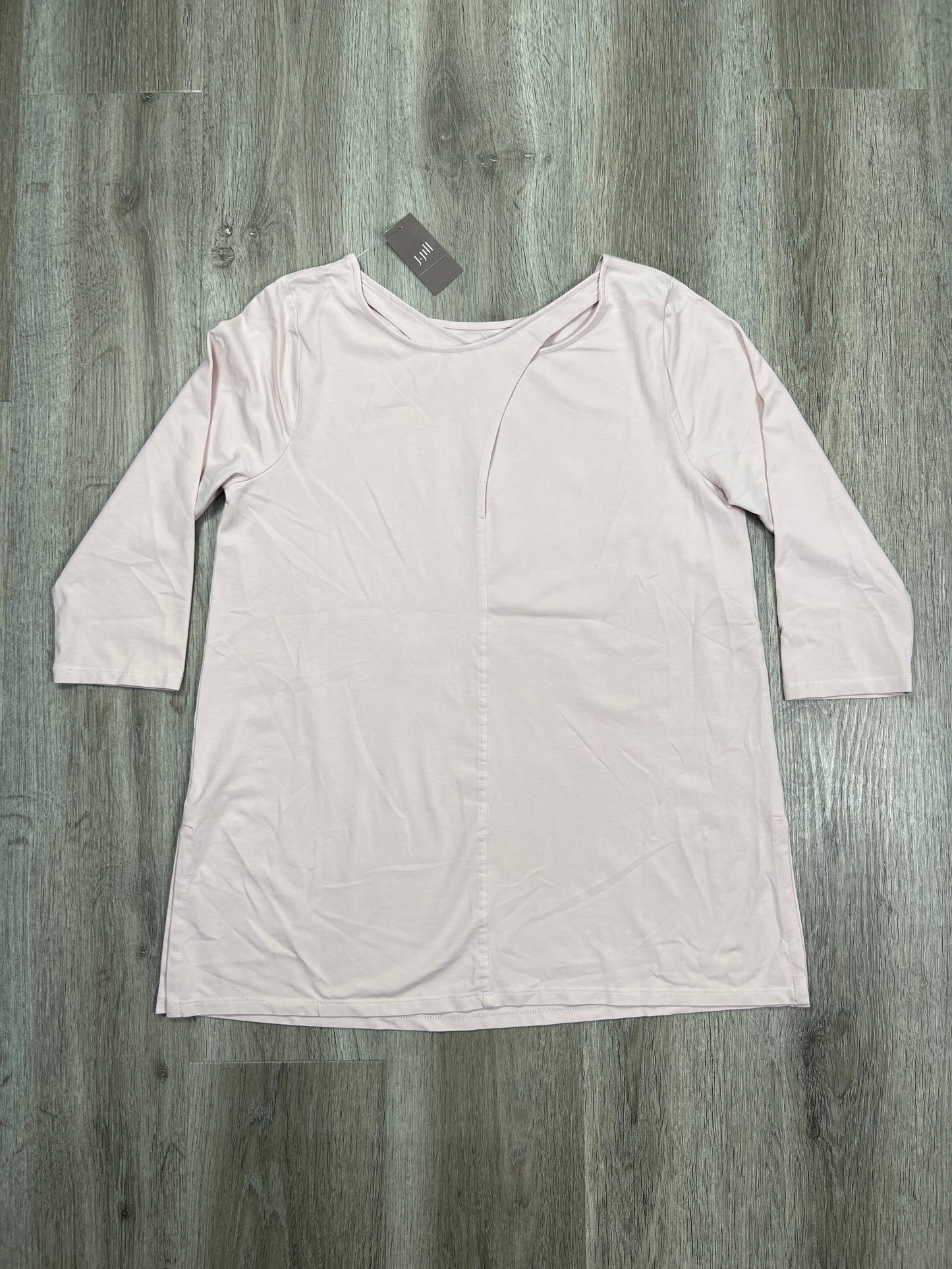 Top 3/4 Sleeve By J. Jill In Pink, Size: Petite  M