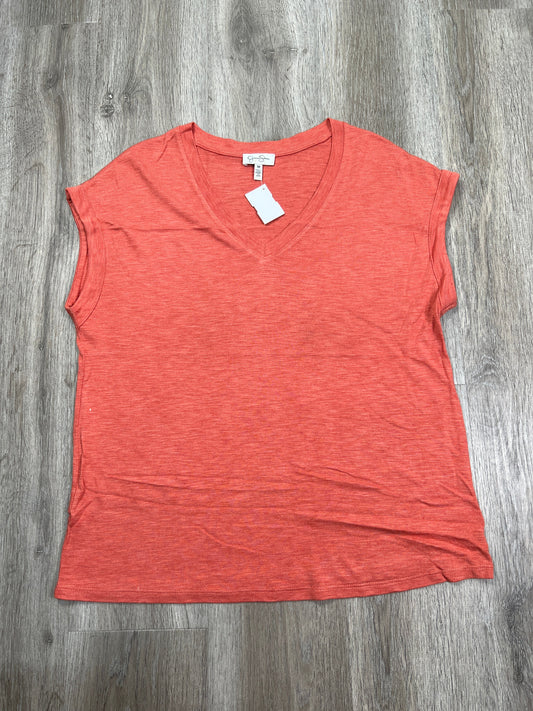 Top Sleeveless By Jessica Simpson In Red, Size: M