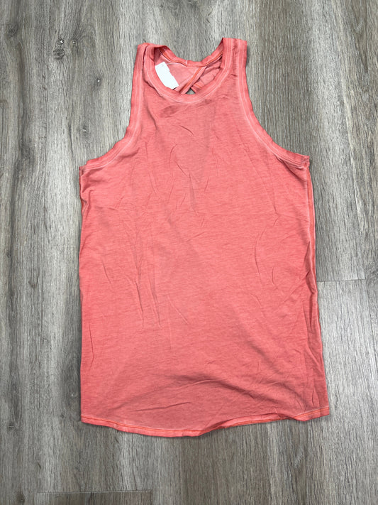 Athletic Tank Top By Lululemon In Orange, Size: S