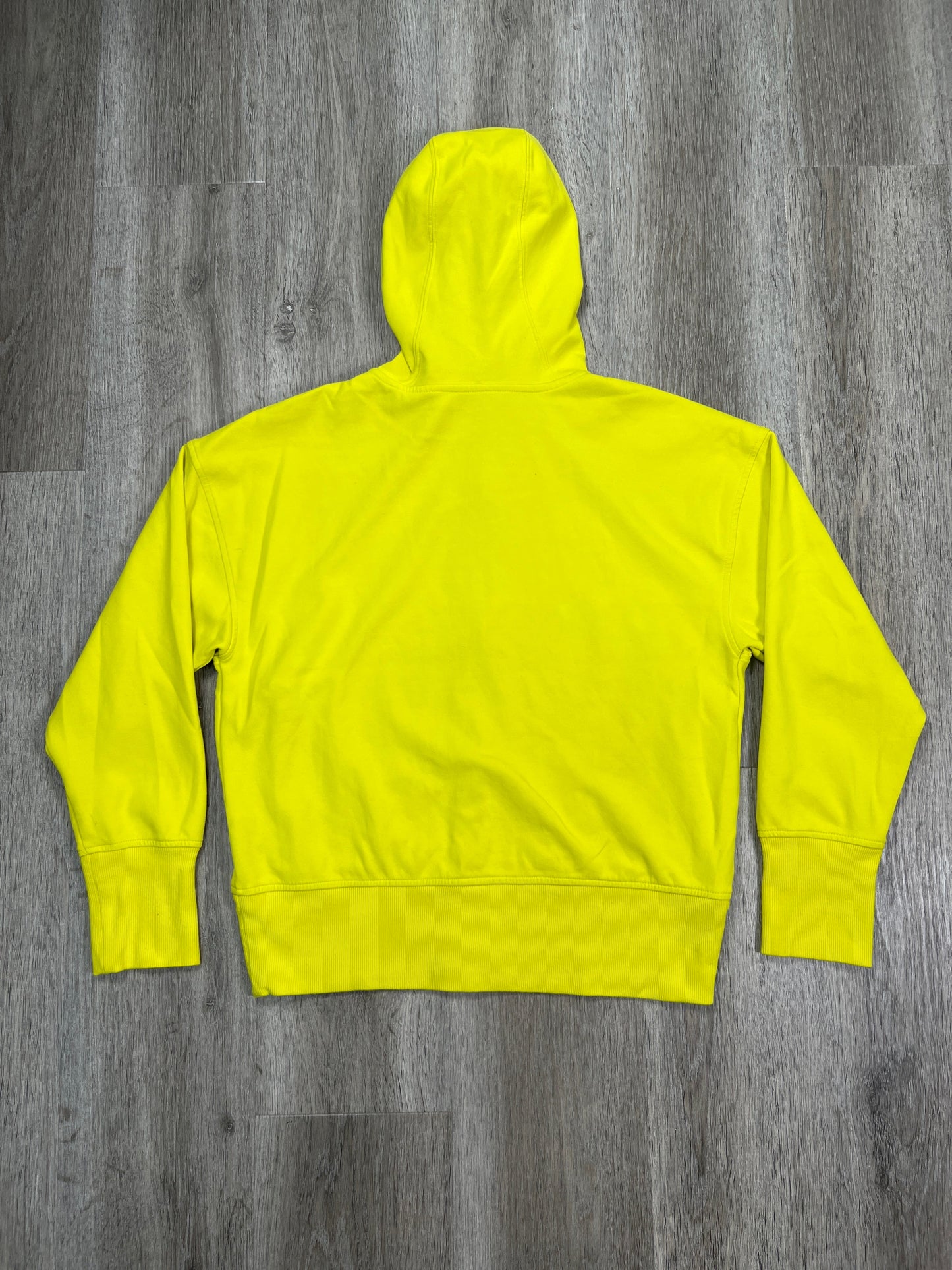 Athletic Sweatshirt Hoodie By Old Navy In Chartreuse, Size: M