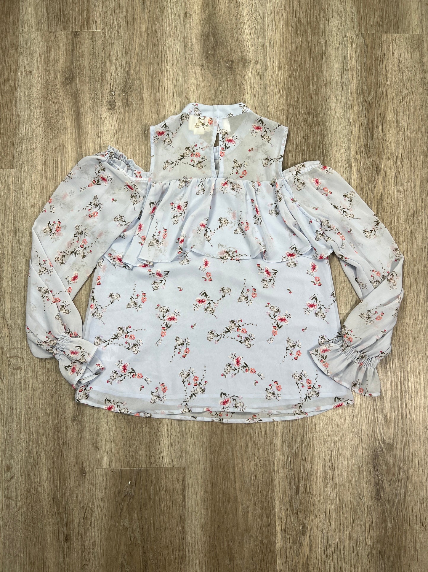 Blouse Long Sleeve By Maeve In Floral Print, Size: S