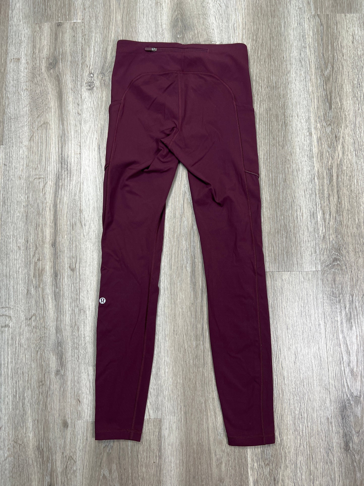 Athletic Leggings By Lululemon In Purple, Size: S