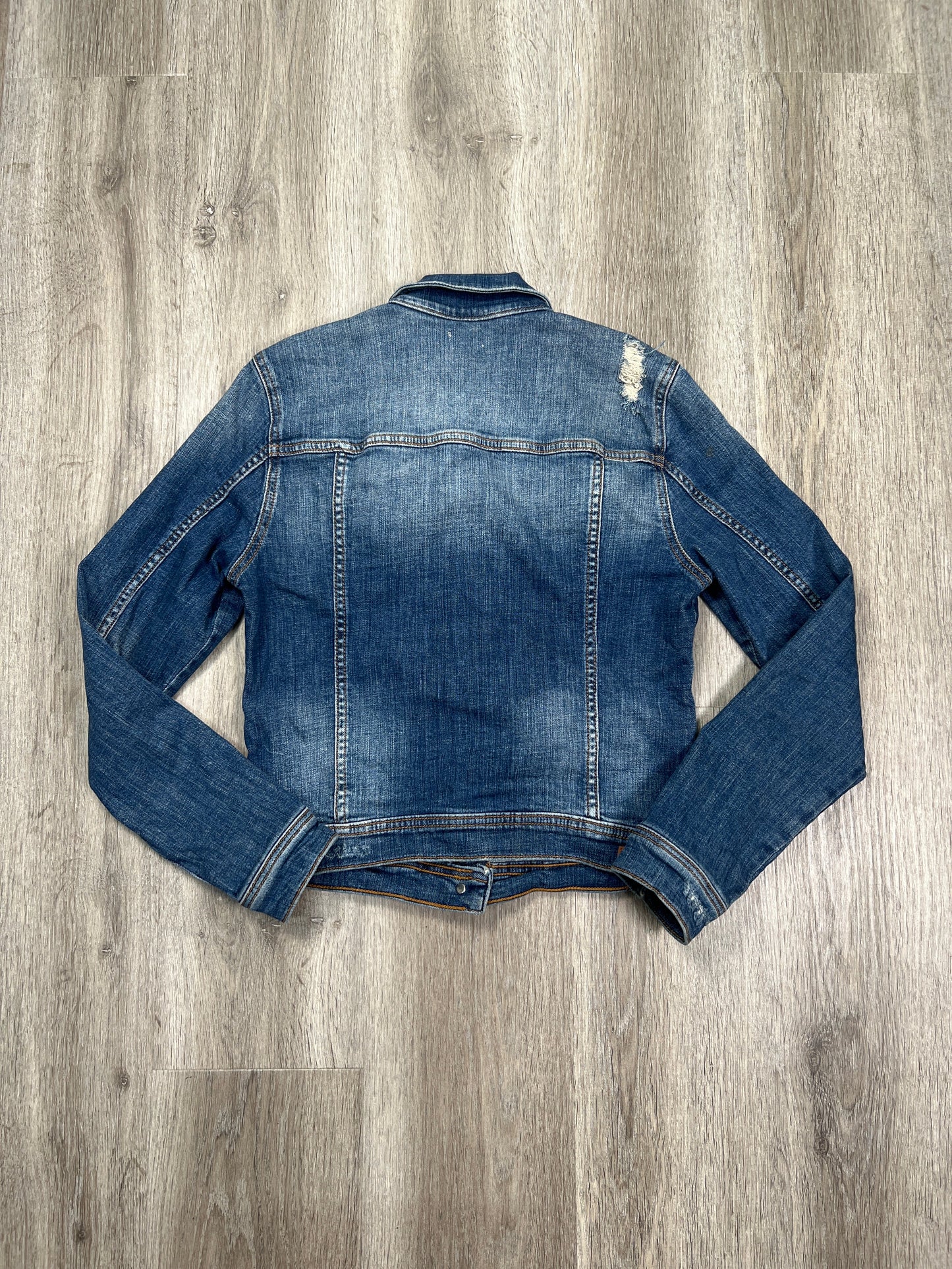 Jacket Denim By Sneak Peek In Blue Denim, Size: S