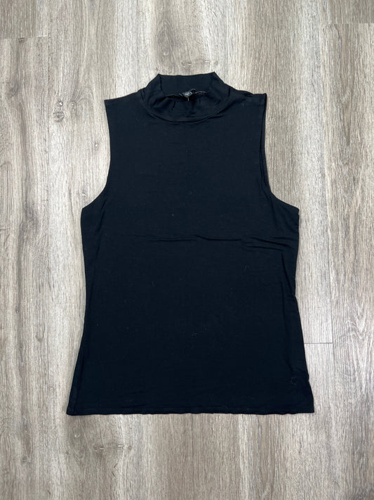 Top Sleeveless By Express In Black, Size: L