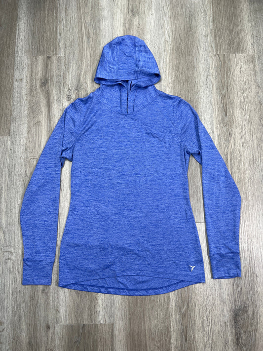 Athletic Top Long Sleeve Hoodie By Old Navy In Purple, Size: M