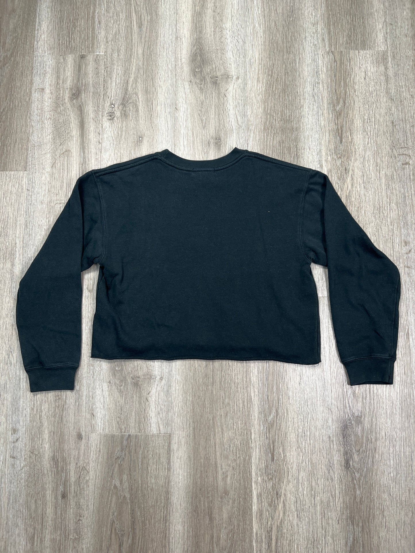 Sweatshirt Crewneck By Cmc In Black, Size: M