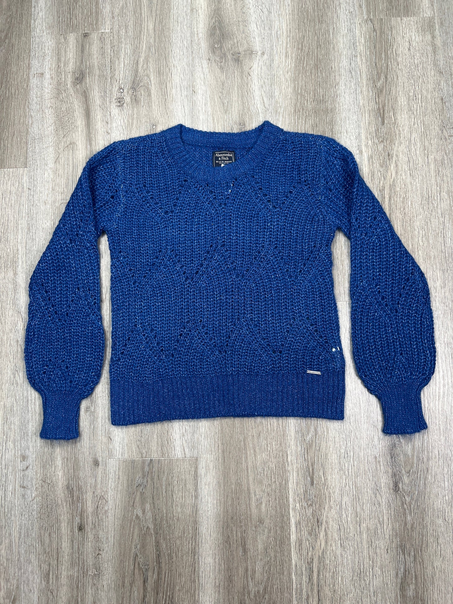 Sweater By Abercrombie And Fitch In Blue, Size: M