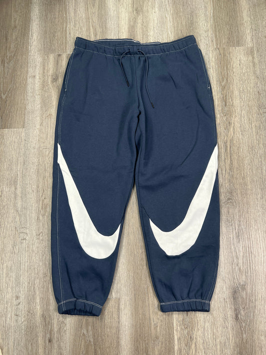 Athletic Pants By Nike Apparel In Blue, Size: Xl