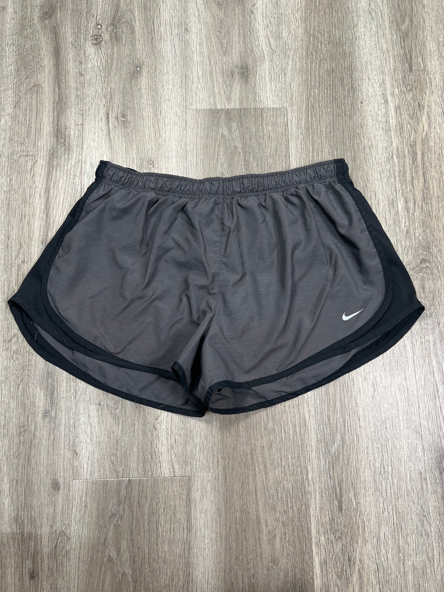 Athletic Shorts By Nike Apparel In Black & Grey, Size: Xxl