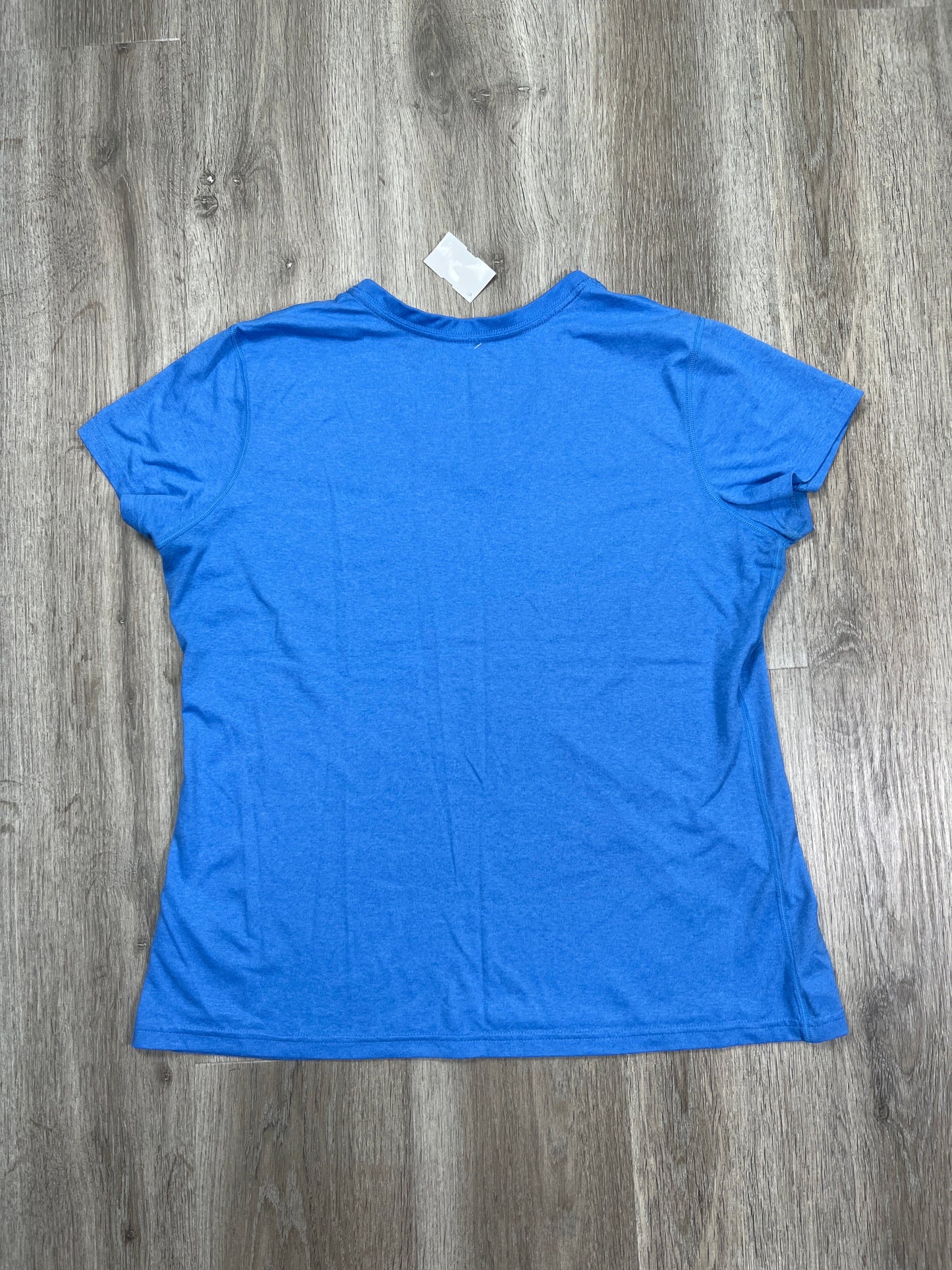 Athletic Top Short Sleeve By Nike Apparel In Blue, Size: Xl