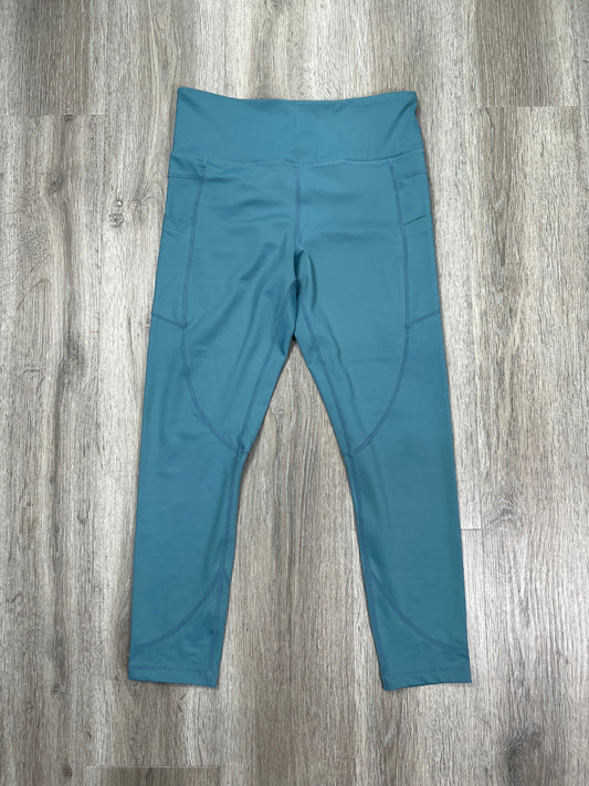 Athletic Leggings By Zyia In Blue, Size: M