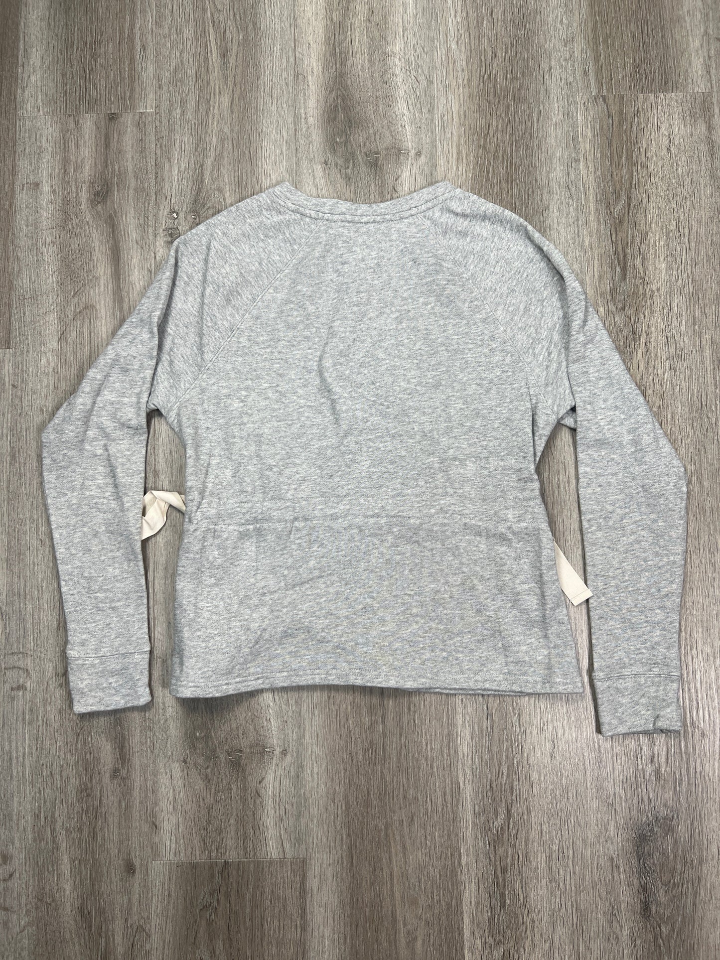 Top Long Sleeve By Athleta In Grey, Size: S