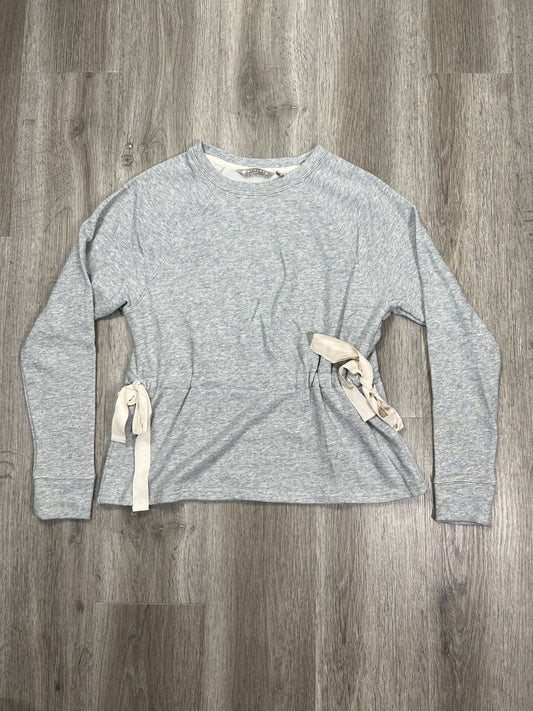 Top Long Sleeve By Athleta In Grey, Size: S