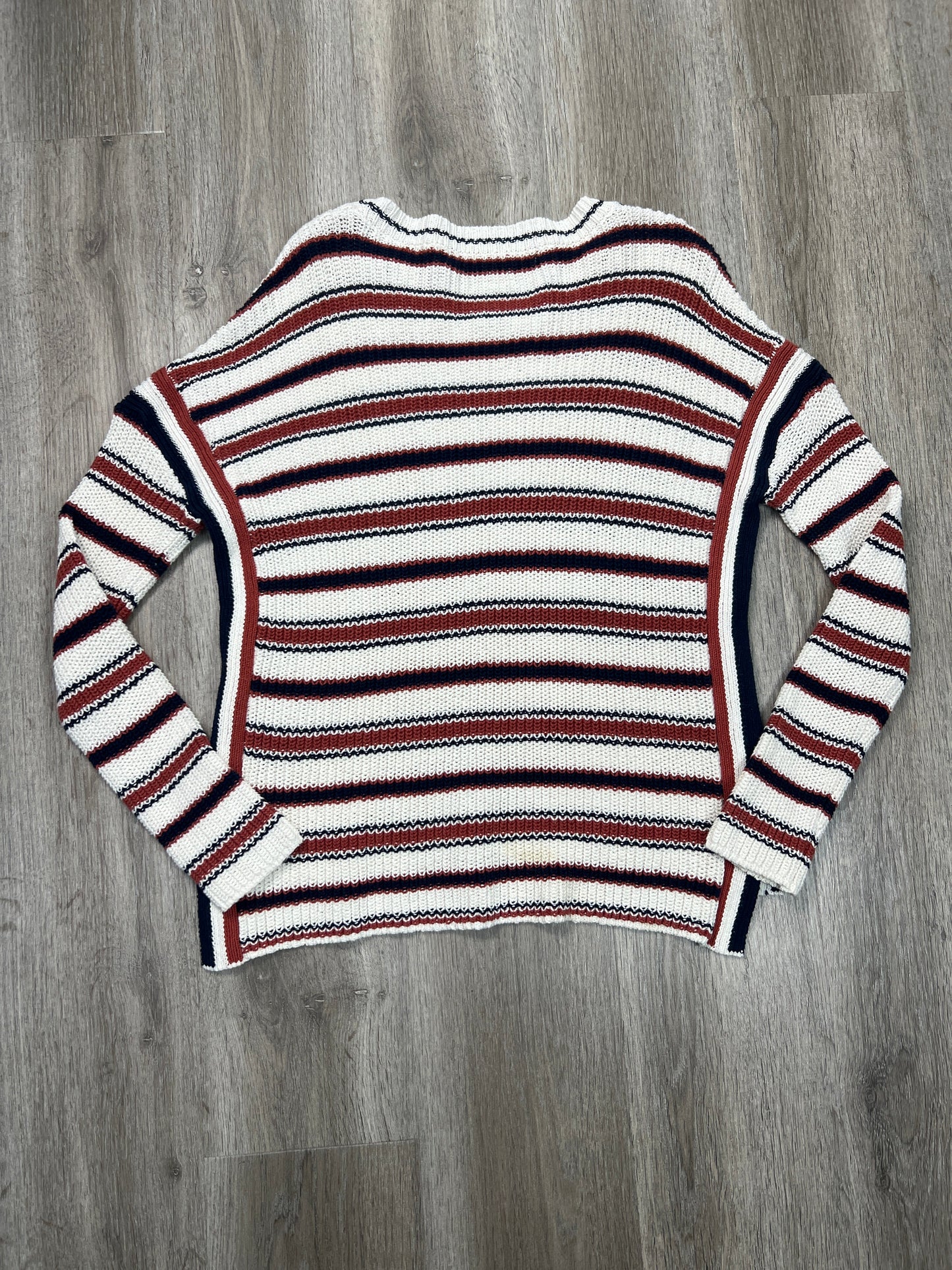 Sweater By Max Studio In Striped Pattern, Size: S