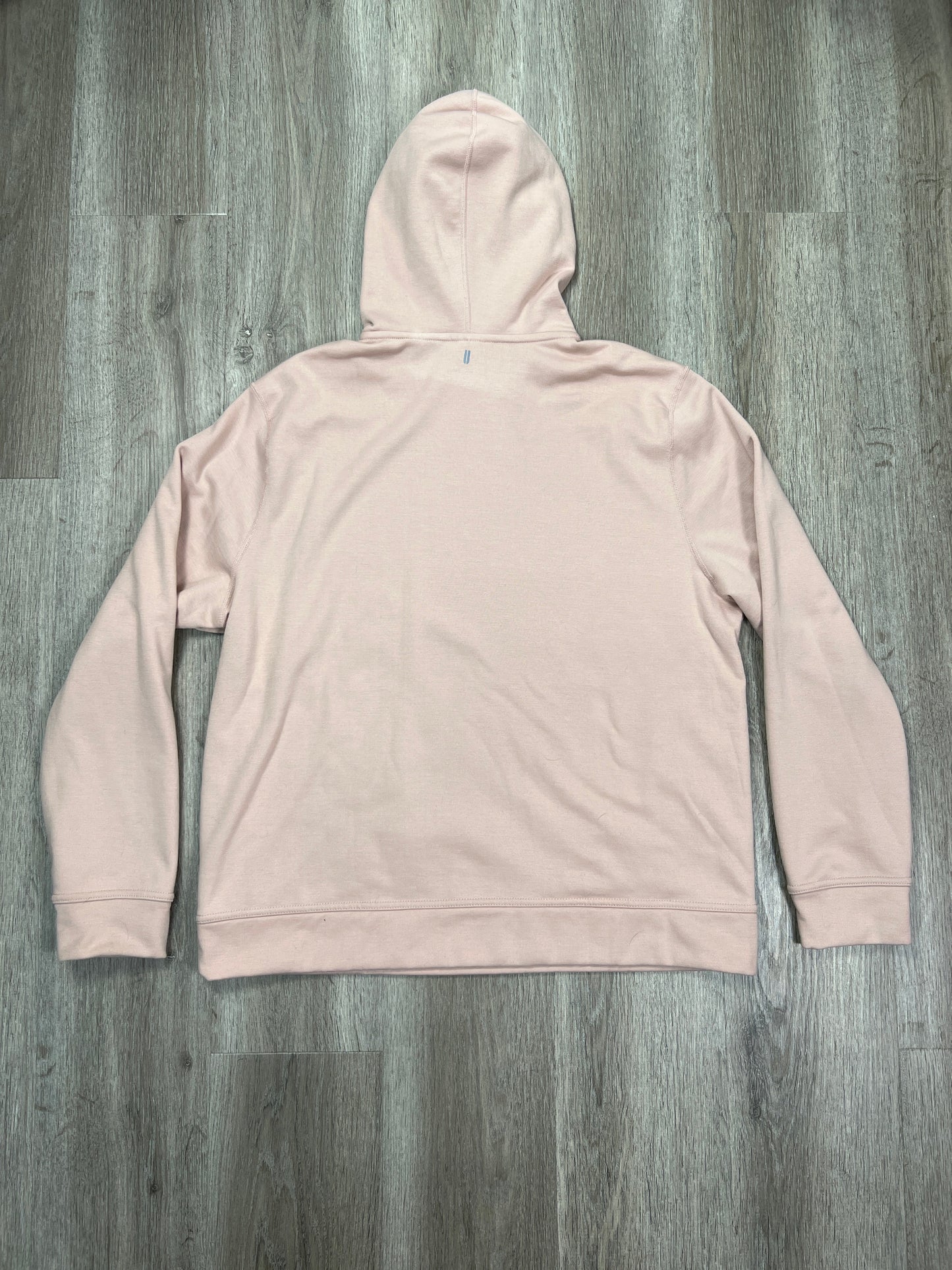 Athletic Sweatshirt Hoodie By NO BULL In Pink, Size: Xl