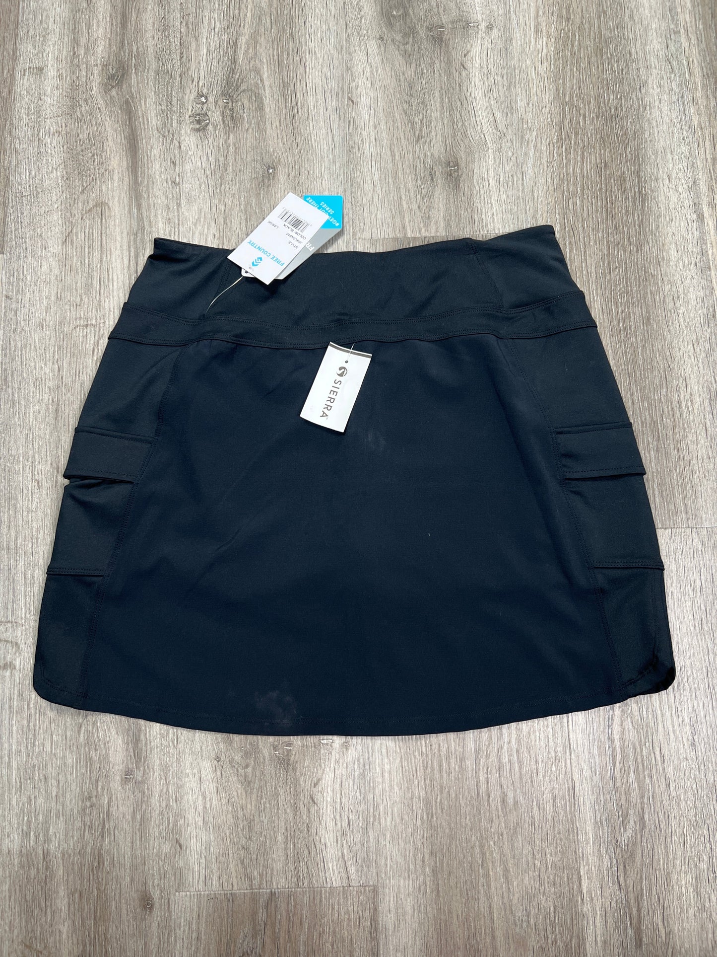 Athletic Skort By Free Country In Black, Size: L