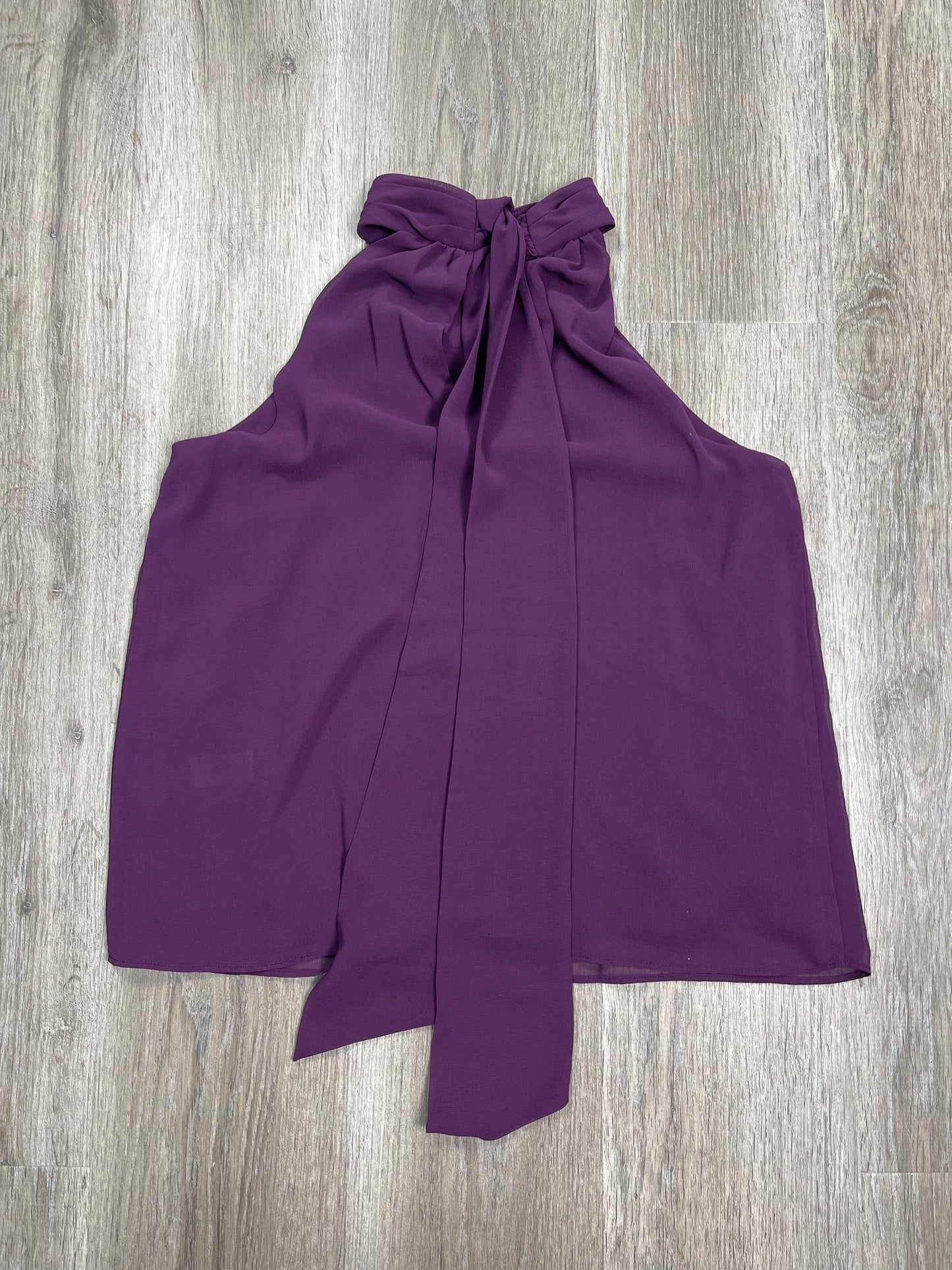 Purple Blouse Sleeveless 1.state, Size S