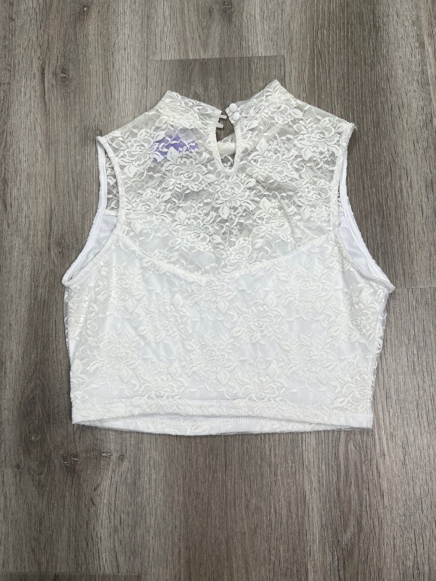 Top Sleeveless By Ambiance Apparel  Size: L