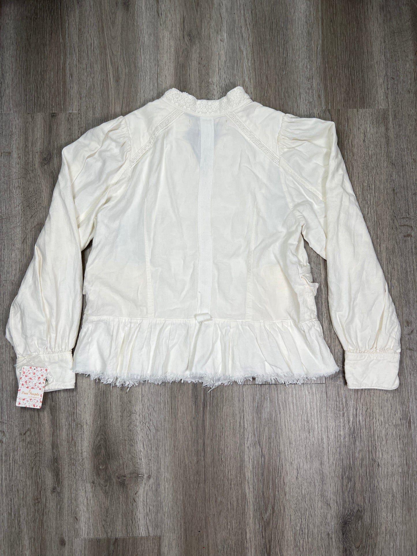 Cream Jacket Other Free People, Size M