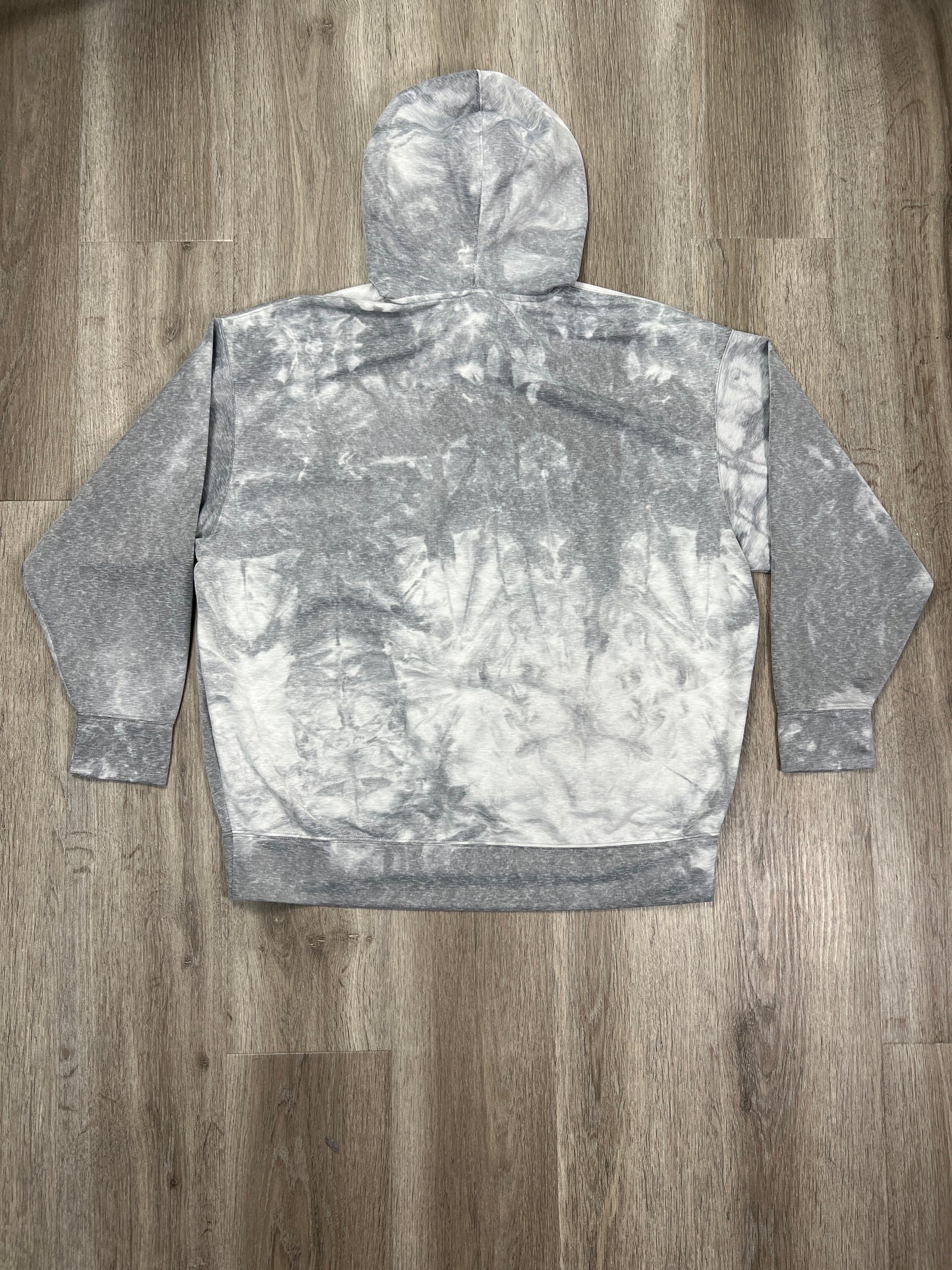 Athletic Sweatshirt Hoodie By Nike Apparel In Grey, Size: L