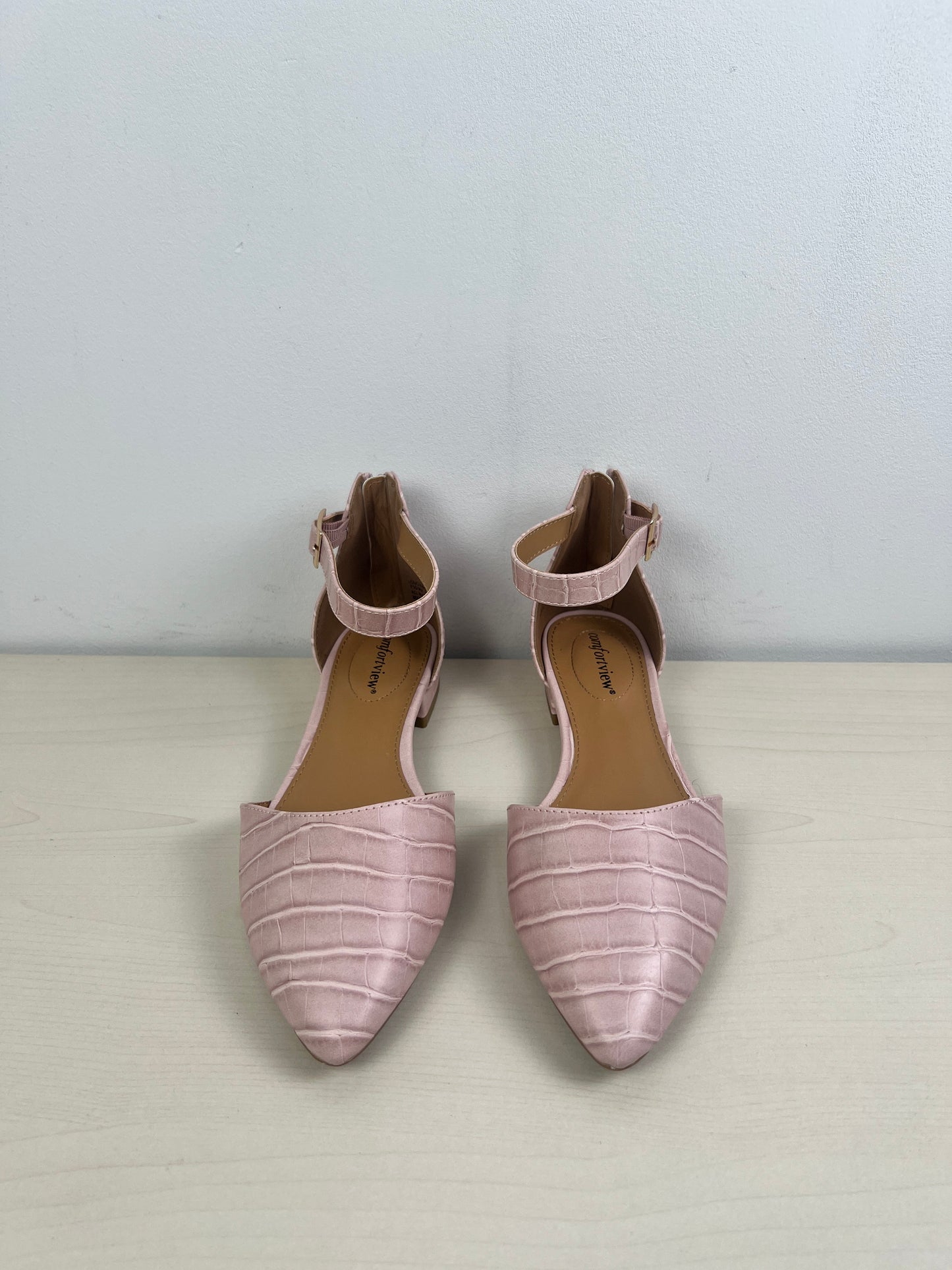 Shoes Flats By Comfortview In Pink, Size: 7.5