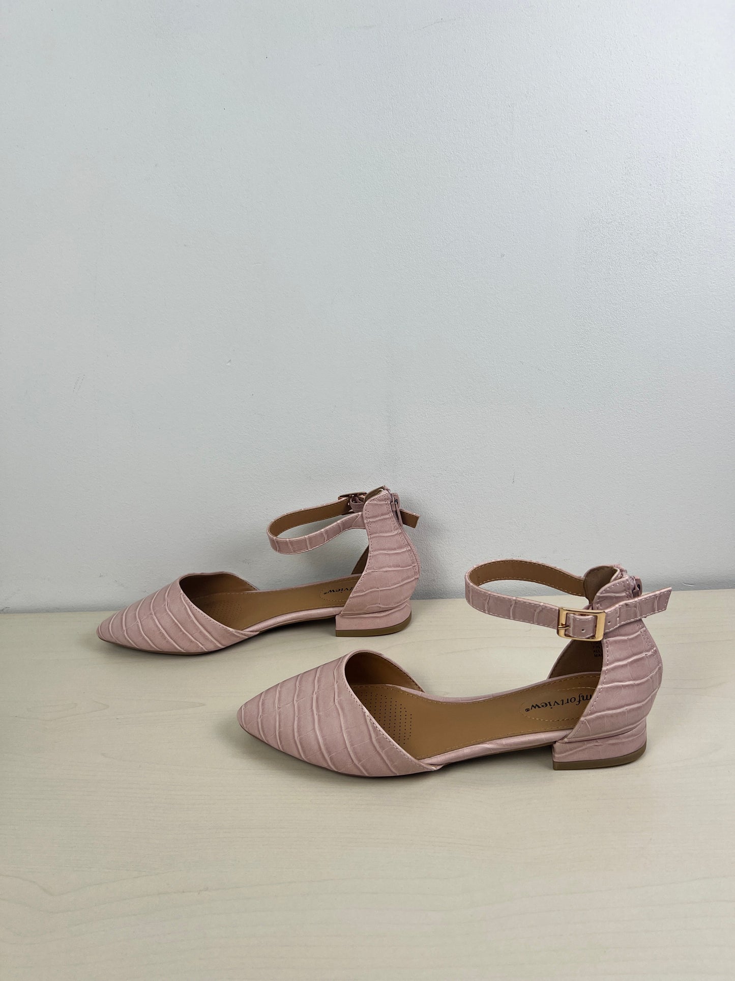 Shoes Flats By Comfortview In Pink, Size: 7.5