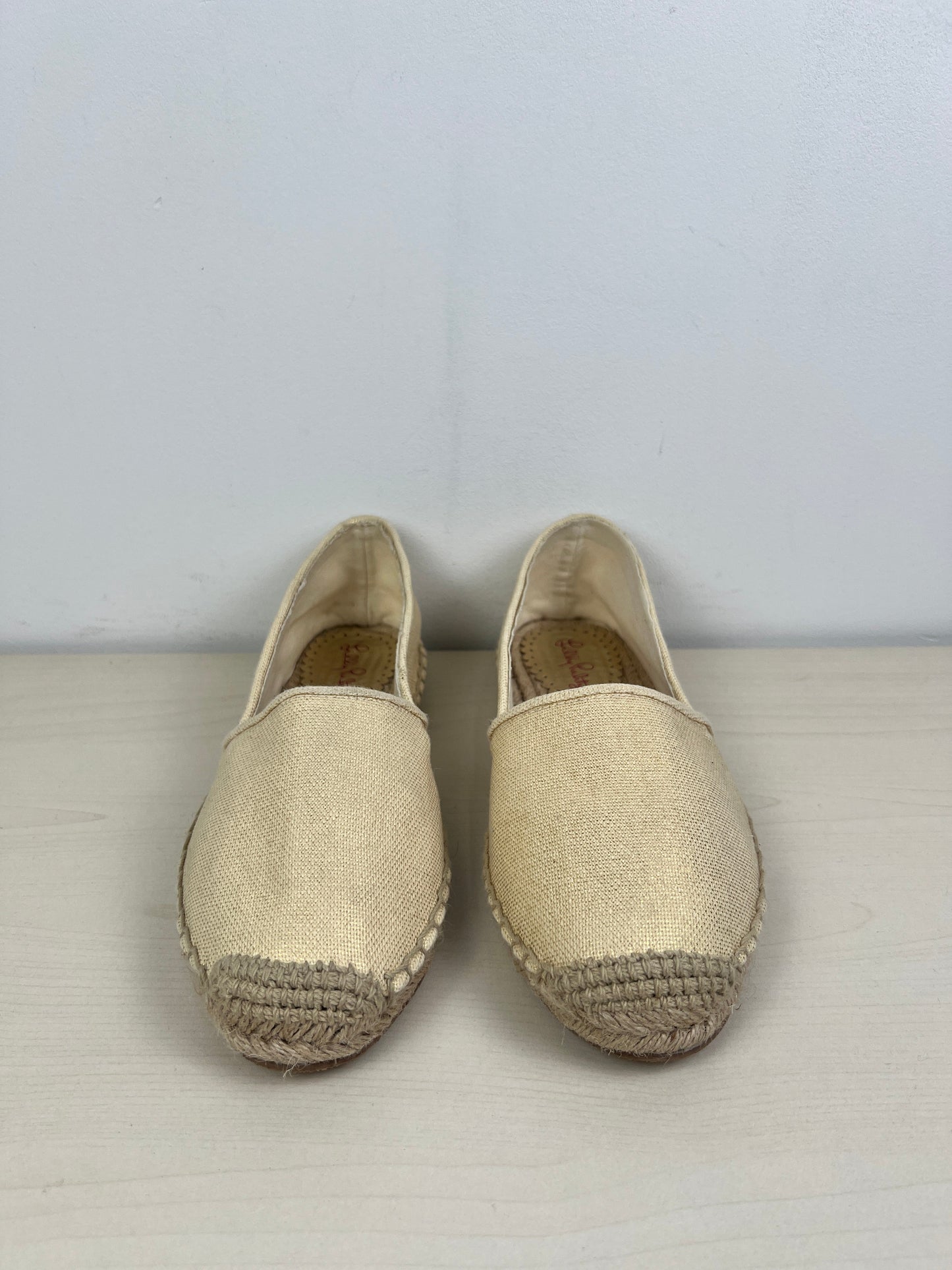 Shoes Flats By Lilly Pulitzer In Gold, Size: 9