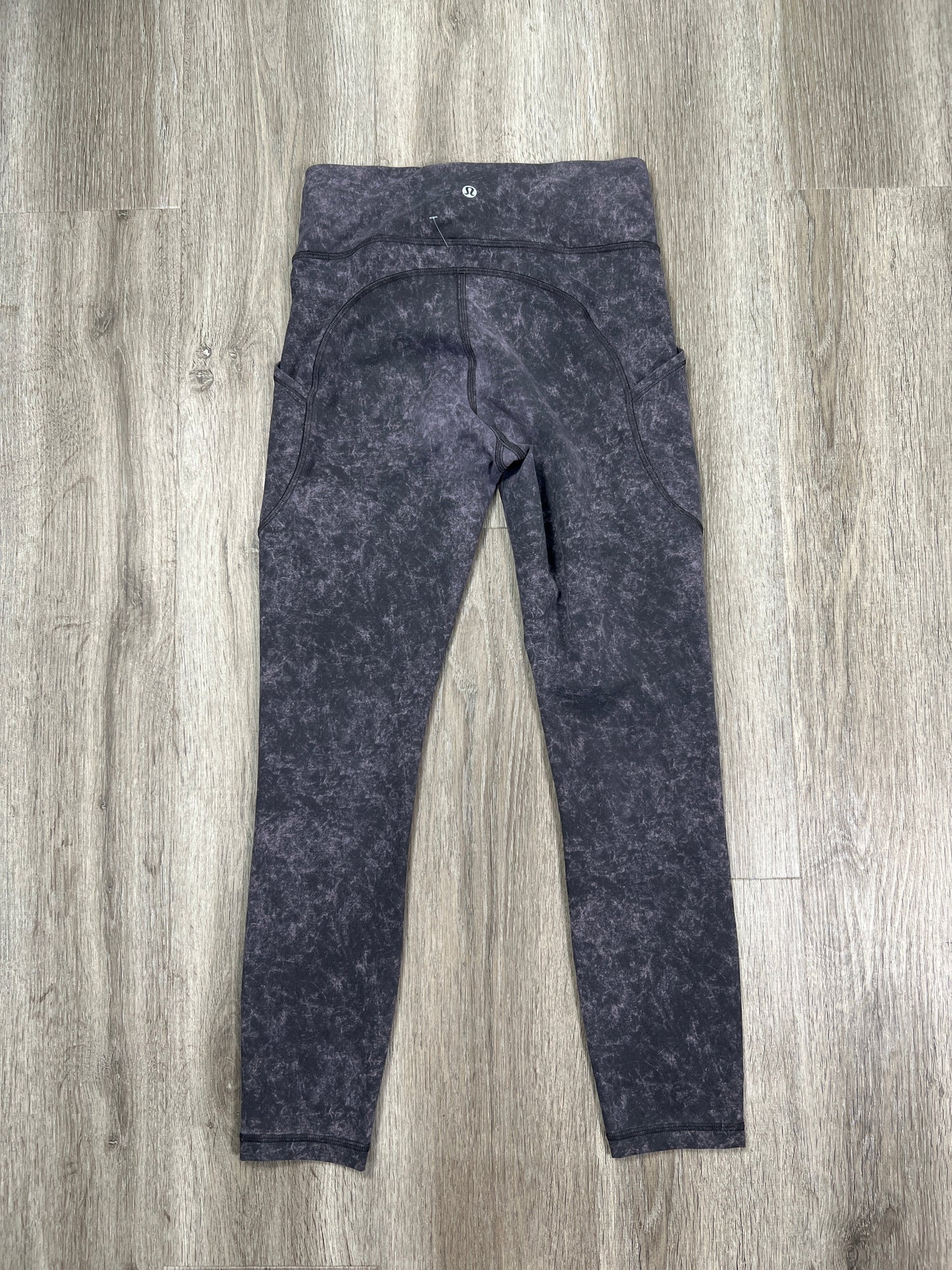 Athletic Leggings By Lululemon In Purple, Size: S