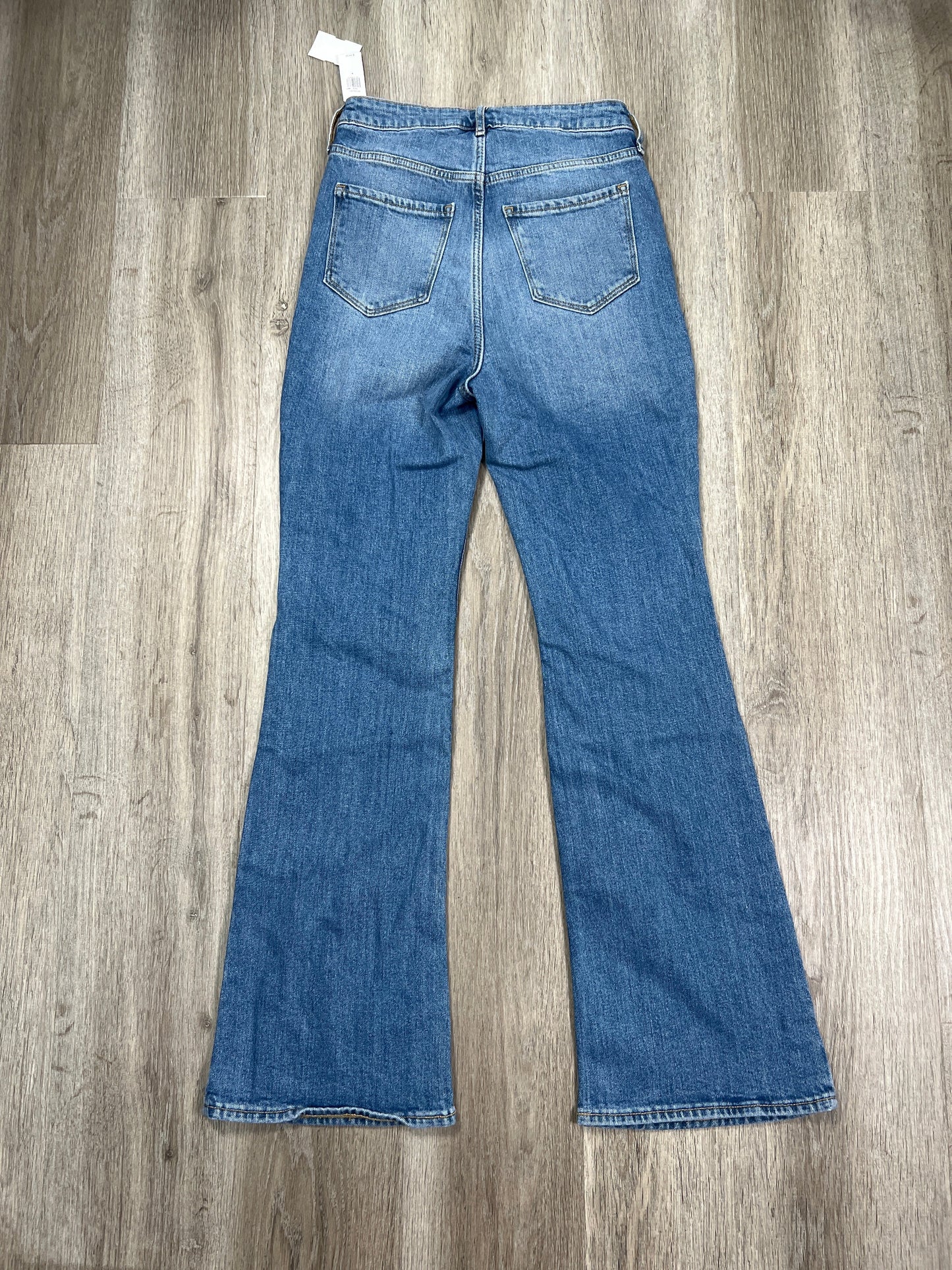 Jeans Flared By Old Navy In Blue Denim, Size: 4